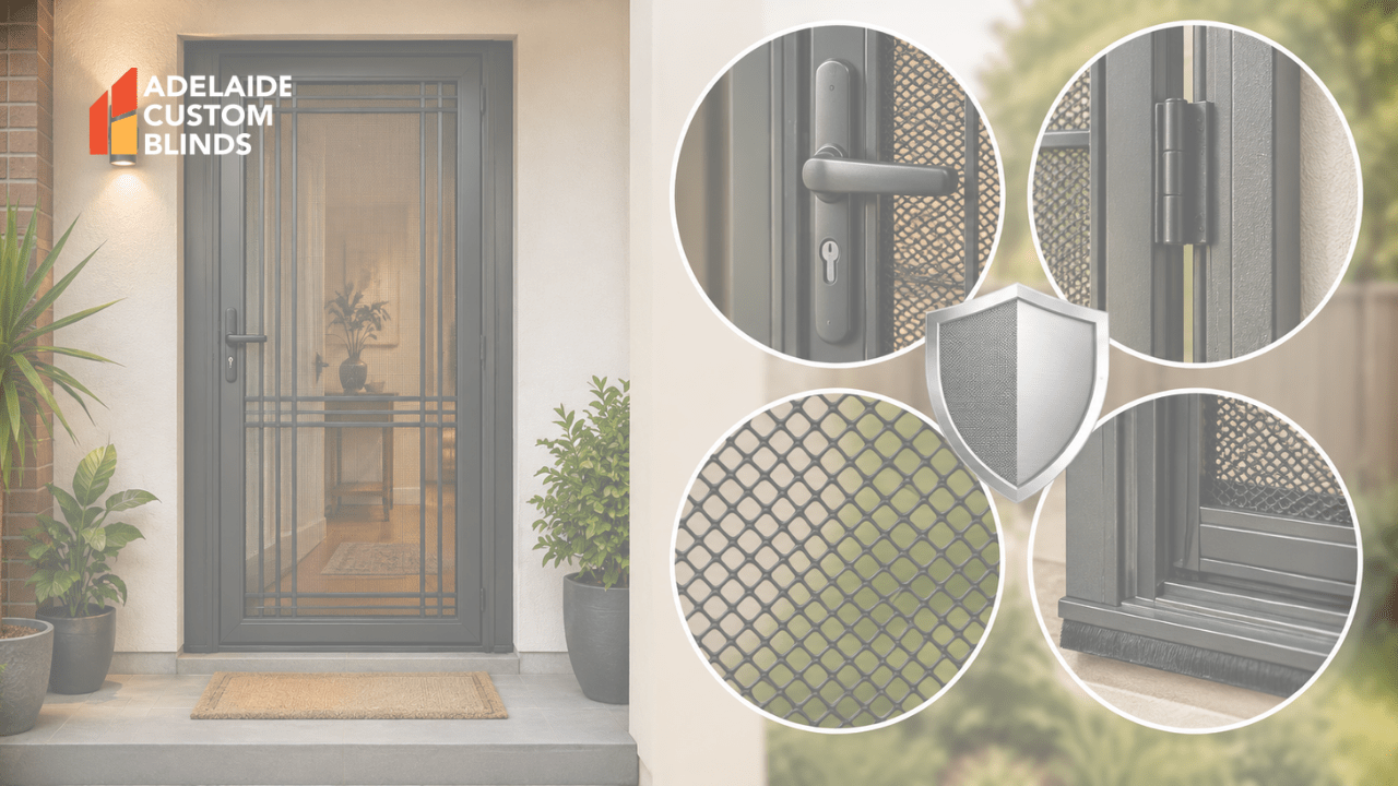 What to Look for in a Security Door: A Guide for Adelaide Homeowners